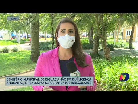 Cemitério Municipal de Biguaçu não possuí licença ambiental, e realiza sepultamentos irregulares
