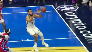 Airballs but the shooter gets increasingly closer to the rim