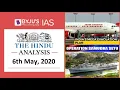 The Hindu Analysis for 6th May 2020 Current Affairs for