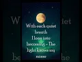 Download Lagu 🌗 Moon Phase – The Light Knows My Name | Becoming Affirmation Short