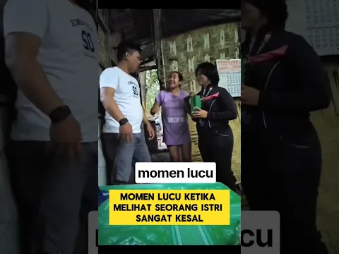 momen lucu istri kesal saat suami dikasih surprise kakak ipar ‼️‼️ #ngakak #lucu #kocak #surprise