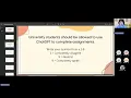 COSC6222 Bi weekly Live Session 3