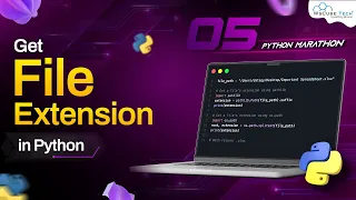 How to Get File Extension in Python Python Program Python Programming