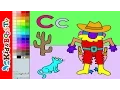 Alphabet Letter C Color Pages - Coloring Pages For Kids