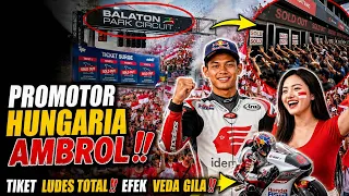 hungary panic ticket purchase explosion for veda ega pratama makes circuit overcrowded 