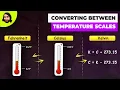 Converting Between Temperature Scales Celsius Fahrenheit and Kelvin