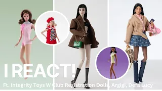 I REACT to New independent Doll Releases W Club 2026 Registration Dolls Argigi Swimsuit Defa Lucy