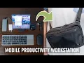 Samsung Z Fold Productivity Accessories Mobile Office In A Sling Bag - Ditch The Laptop