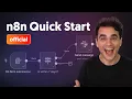 n8n Quick Start Tutorial Build Your First Workflow 2025