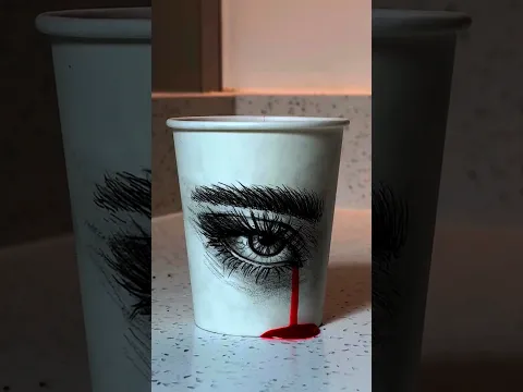 Part 1 —As the Eye Bleeds Red Ink🥹 #art #sketch #SFXArt #unethical #fyp