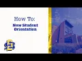 How To New Student Orientation SDState