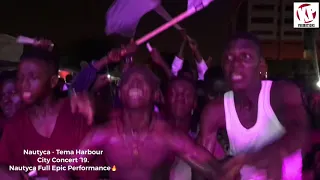 nautyca full epic performance his show tema harbour city concert 19 