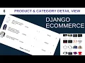 Django Ecommerce Website Product Category Detail View Part 6 Django Tutorial