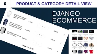 Django Ecommerce Website Product Category Detail View Part 6 Django Tutorial