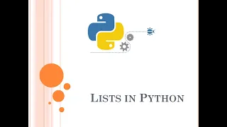 Unit II Lists in Python CBSE Class XI Computer Science