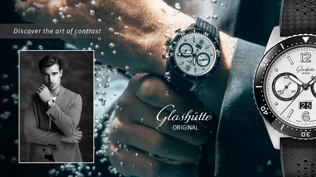 Glashütte Original — Glashütte Original SEAQ Chronograph - Underwater Elegance (YouTube video ad)