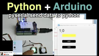 Python Arduino pyserial send LED state to python