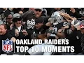 Top 10 Moments in Oakland Raiders History NFL