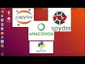 Install Anaconda Python Jupyter Notebook Spyder on Ubuntu 18 04 Linux anaconda for python