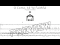 Upbeat Christmas Choir | "O Come, All Ye Faithful" arranged by Pinkzebra - SATB