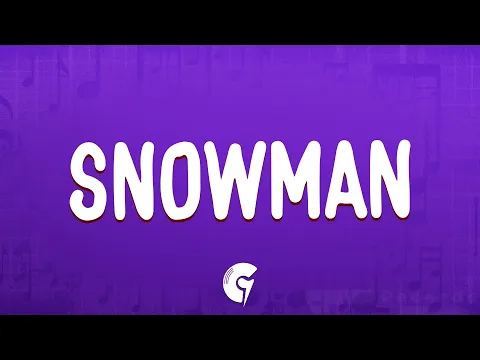 Video Thumbnail: Sia - Snowman (Lyrics)