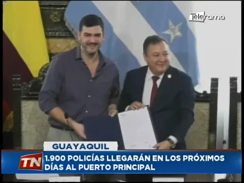 1.900 policías llegarán en los próximos días al puerto principal