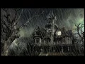 Rain with Thunderstorm Pure CSS Animation No Javascript No jQuery