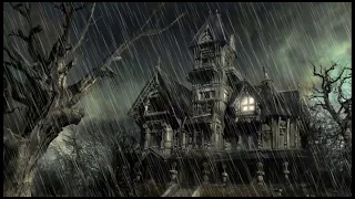 Rain with Thunderstorm Pure CSS Animation No Javascript No jQuery