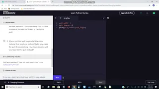 Python CodeCademy Part 1