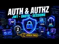 Authentication Authorization Explained Sessions JWT OAuth Refresh Token