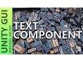 Unity GUI Text Component