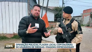 Polícia realiza operações contra tráfico de drogas no Paraná; veja de perto