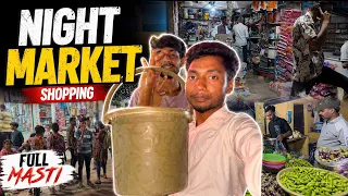 Night Marketing shoping 🫶🙄😇 | #vlog #viral video #trending 