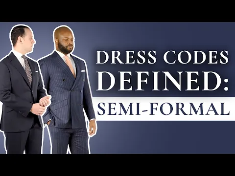 semi-formal dress code
