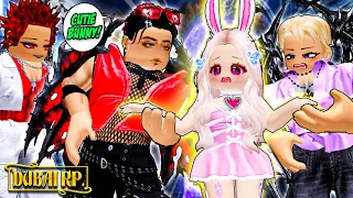the only bunny girl in a vampire world three hot vampires fall in love with me story roblox