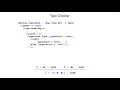 Plait Type 8 - typecheck