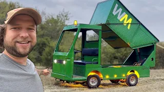 I Bought A Mini Trash Truck!