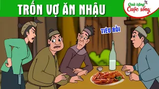 TRỐN VỢ ĂN NHẬU - Quà Tặng Cuộc Sống - Khoảnh khắc kỳ diệu - Phim hoạt hình cổ tích hay mới nhất
