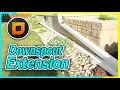 DIY Downspout Extensions Redirect Water Away from Your Home timelapse