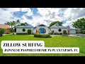 Zillow Surfing Japanese Inspired Home in Plantation Florida 1 2 Million