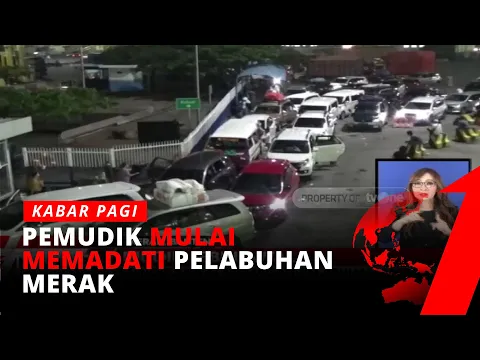 Curi Start, Pemudik Mulai Memadati Pelabuhan Merak | tvOne