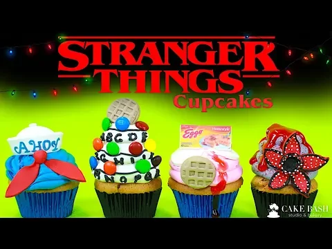 CUPCAKES DE STRANGER THINGS