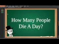 How Many People Die A Day