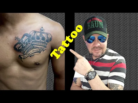 Download MP3 TATUAGEM COROA PAI E MÃE | tatuagem coroas homenagem pai e mãe no peito.