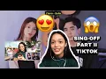 SING-OFF TIKTOK SONGS Part II by Reza \u0026 Mirriam | REACTION VIDEO