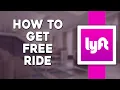 How To Get Lyft Free Ride On Lyft Quick Easy