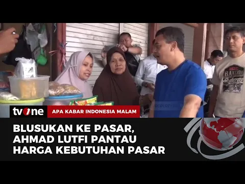 Ahmad Luthfi Blusukan ke Pasar Dengarkan Aspirasi Pedagang & Pantau Kebutuhan Pokok