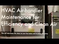 Air-handler Fan cleaning and Maintenance
