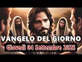 Download Lagu VANGELO DEL GIORNO GIOVEDI 04 SETTEMBRE 2025 ❤️ Sulla tua Parola getterò le reti
