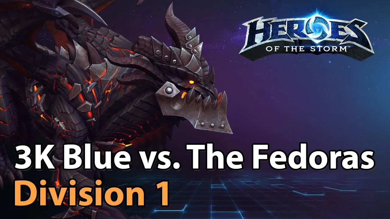 ► 3K Blue vs. Don Our Fedoras - Division 1 HeroesLounge - Heroes of the Storm Esports